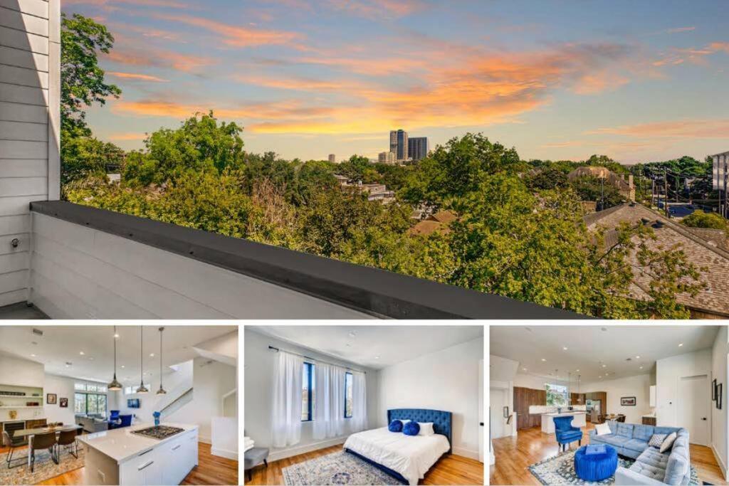 4 Story Home Mins To Downtown Houston With City Views Kültér fotó